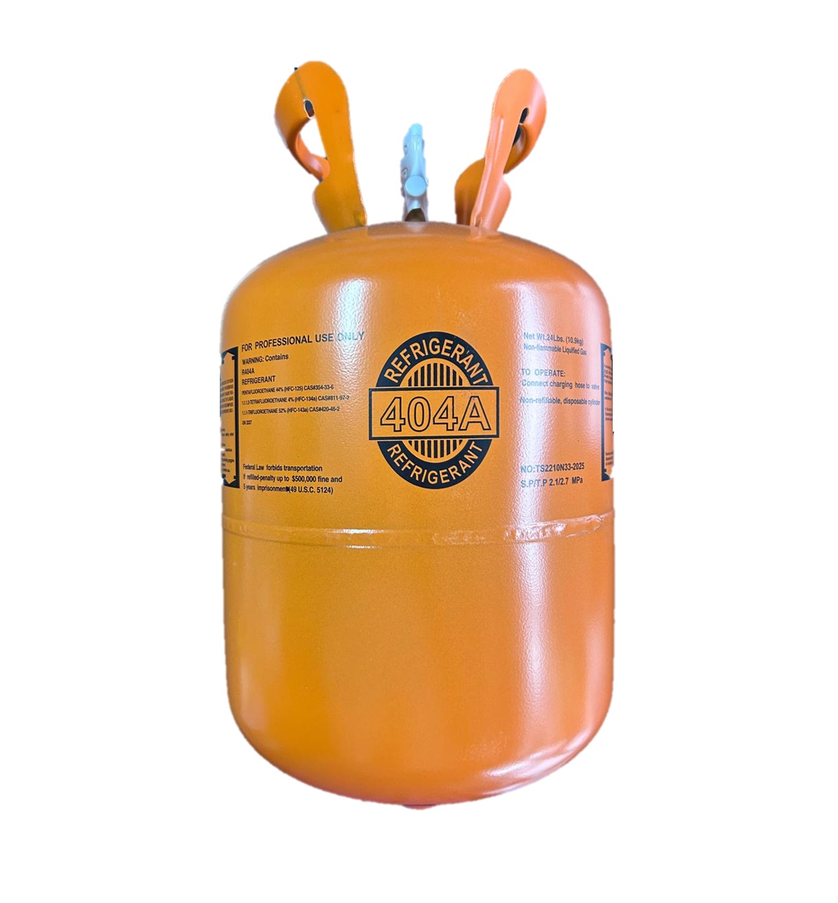 Garrafa R404a x 10.90KG Refrigerant