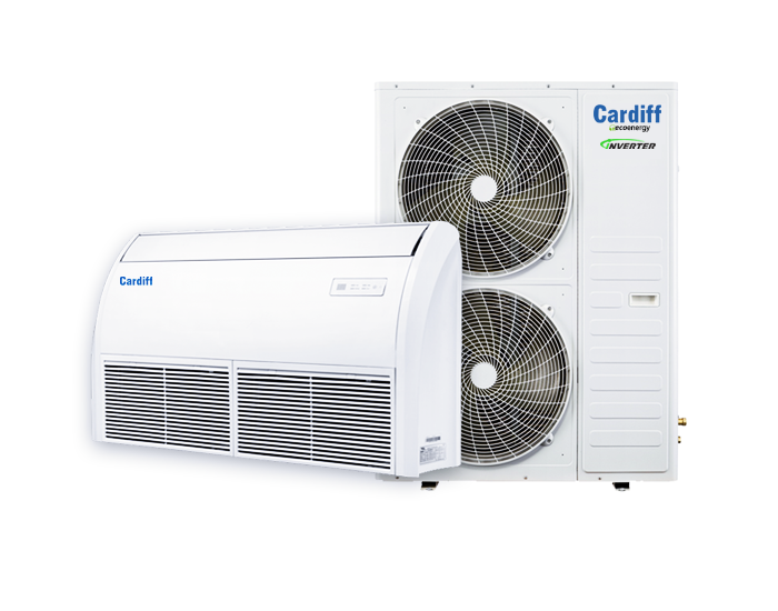 Piso Techo Inverter 15000 Frigorias 5HP 380V