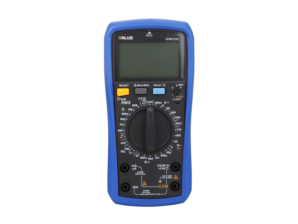 Tester Digital VALUE - VDM151B